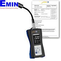 PCE BTM 2000-ICA ເຄື່ອງວັດແທກຄວາມເຄັ່ງຕຶງສາຍແອວ (10 ... 900 Hz, incl. ISO Calibration Certificate)