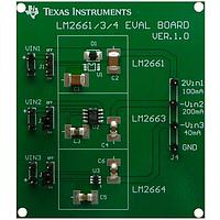 Texas Instruments LM2661/3/4EVAL/NOPB ຊຸດພັດທະນາ LM2661/3/4 EVAL BRD