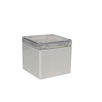 Bud Industries PNR-2601-C ກ່ອງ NEMA ກ່ອງ NEMA ມີຝາປິດແຈ້ງຊັດ (3.9 X 3.9 X 3.5 ນິ້ວ)
