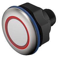 EAO 84-ACKS-C20-04C7 ຊຸດຕິດຕໍ່ສະເຄື່ອງສະແກນສະເລີຍ Touch Sensor Series 84 IO-Link Touch hygienic-Dynamic, Symbol C20 (Blank), 8.4...32V DC, Automatic, PNP-NO, 3-pol., connector M12, LED1: Green, LED2: Red, Configuration: 1223