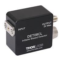 THORLABS DET08CL ເຄື່ອງກວດຈັບຊ່ອງຫວ່າງຄວາມໄວສູງ (InGaAs with Lens, 800-1700 nm, 8-32 Tap)