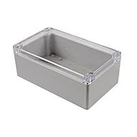 Hammond Manufacturing RZ0269C ກອງປົກຫຼັງ LT GY PC ມີຝາແຈ້ງ 7.87x 4.72x 2.95 ນິ້ວ