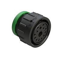 Amphenol SINE Systems AHDP06-24-14SN-BRA ຕົວເຊື່ອມ 14 ຕຳແໜ່ງ ປລັກ ສີຂຽວ