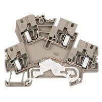 Weidmuller 8671120000 ບລັອກຕິມເນີລະບົບ DIN Rail ZDK 4-2/DU-PE