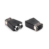 Amphenol SINE Systems P28820 ອຸປະກອນເສີມ ຜູ້ຍິງ 5P DeviceNet ໄປຫາ ຜູ້ຍິງ 4P mini