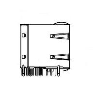 Molex 85728-1008 ມັກເນຕິກແຈັກ MAGNETICJACK GIGABIT 2X6