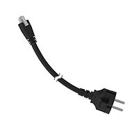 Banner Engineering LQMAC-325EF ສາຍສະໄຟ AC Power Cord Cordset: Double Ended Molex to AC Plug; 3-pin Straight Female; 3-pin Straight Male; 7.62 m 3x18 Black PVC Jacket; PVC Black