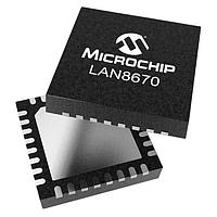 Microchip Technology LAN8670C2T-E/LMX Ethernet PHYs 10BASE-T1S PHY ມີ MII/RMII