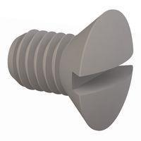 Essentra Components 331032A031 ສະກຣູ Slotted Countersunk 82 Slotted CSK, ກະດູກ #10-32, ຄວາມຍາວ 5/16