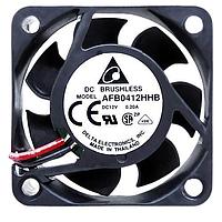 Delta Electronics, Inc. AFB0424MB ພັງລົມ DC Tubeaxial, 40x15mm, 24VDC, ລົດບອນ, ສາຍນໍາ, ຕິດຕາມມະນຸດລອກ