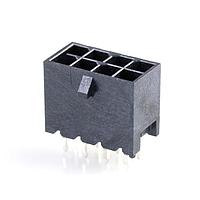Molex 206832-0803 ຮອງສະໜອງ Headers & Wire Housings Micro-Fit Plus Vert HDR ASSY 2X4 30AU