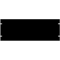 Hammond Manufacturing PBPA19007BK2 ແຜ່ນອາລູມິນຽມ 7", ສີດຳ