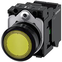 SIEMENS A6X30141785 ປຸ່ມກົດສະແດງແສງສີເຫຼືອງ ປຸ່ມສະຫນອງມາດຕະຖານ