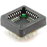 Chip Quik PA0106C-P-R-SOCKET ອາແດບເຕີ PLCC-28 Socket ເປັນ PGA-28 Pin 1 Out SMT Adapter (50 mils / 1.27 mm pitch) Compact Series