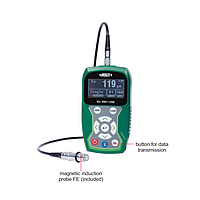 INSIZE 9501-1200 Gage ຄວາມຫນາຂອງເຄືອບ (0-1250µm, đầu đo từ tính)