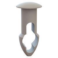 Essentra Components 27KY2190375 ກະແຈລູກສອງຮູ ກະແຈລູກສອງຮູ, ຮູ .219, ຄວາມຫນາຂອງແຜ່ນ .375