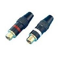 AIM-Cambridge / Cinch Connectivity Solutions 19-1315 ຂໍ້ຕໍ່ RCA JACK ແດງ