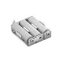 Keystone Electronics 147 ຖານຖືຖີ່ມ Battery Holders HOLDER ALUM 3AA