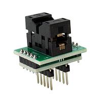 Chip Quik SK0011 ອາເດັບເຕີຣ໌ຊໍເກດ MSOP-10 Socket to DIP-10 Adapter (3 mm body, 0.5 mm pitch)