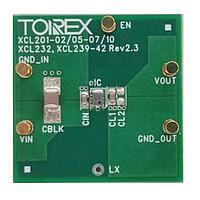 Torex Semiconductor XCL240B183F-EVB-01 ຕົວແປສະຫວັດ DC/AC HiSAT-COT ຄວບຄຸມ 5.5V/1.0A ໂຄງສ້າງ Inductor ໃນຕົວ ຕົວແປ DC/DC ລະດັບລົງ micro, 1.8Vout