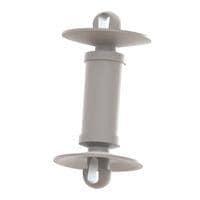 Essentra Components CDLCBST-4-01 Snap Lock CB Spt, ຖ້ວມ, ທຳມະຊາດ, 1/4 in Spc