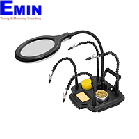 Proskit SN-396N Soldering Helping Hand with LED Magnifier (1.75X (3D), 4X (12D))