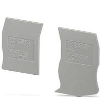 PHOENIX CONTACT 3206607 ຝາຄຸ້ມ, ສ່ວນ DS-QTC 2.5 ຝາສິ້ນສຸດ, ສີເທາະ