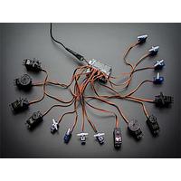 Adafruit 1411 ຕົວຄວບຄຸມແລະຕົວຂັບມະເຕີ PWM/Servo Shield PCA9685 12-bit