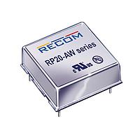 RECOM Power RP20-243.3SAW/N-HC ອິສເອລເທດ 20W DC/DC 1.6kV REG 18-36Vin 3.3Vout Neg