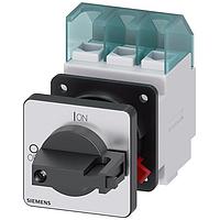 SIEMENS 3LD21500TK11 ປຸ່ມກົດລົດກະດຽງ DISC SW 25A KNOB 1HOLE BLK 3P