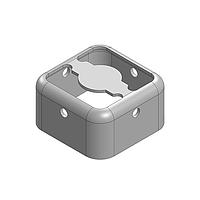 Masach Tech MS093-10F-NS ກະແຈກປ້ອງກັນ EMI/RFI, ສອງສ່ວນ 9.3 x 9.3 x 5mm ກະແຈກປ້ອງກັນ RF/EMI ສອງສ່ວນ ດຶງບໍ່ມີຕໍ່ຕາມ (ນິເຄວ-ເຊີວ)