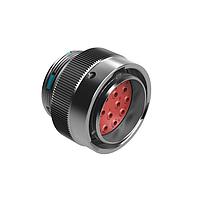 Amphenol SINE Systems AHDM06-24-16PR ຊຸດປລັກກ່ອນຕໍ່, ຂະໜາດຮອບ 24, 16 ຕຳແໜ່ງ, ກະດູກຫຼັກ, ການປິດສີລະດັບຂະໜາດຫຼຸດ, ການດັບກະດູກກວ້າງ