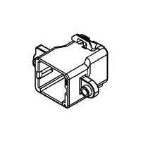 AMP Connectors - TE Connectivity 1473867-1 ຝາປົກ 040 MLC 8POS CAP OUTER HSG