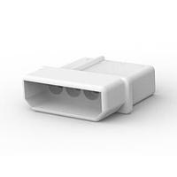AMP Connectors - TE Connectivity 3-480426-0 ຕູ້ແບບຖົງແລະປະຕູກຕໍ່ 04P CMNL CAP HSG (125 C)