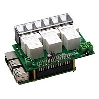 Sequent Microsystems SM-I-005 Sequent Microsystems ຣີເລຍ 40A/240V 3 ຕົວ RS485 Daisy-channable HAT ສຳລັບ Raspberry Pi