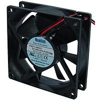 Qualtek Electronics FAD1-08025CBLW12 ພັງລົມ DC Axial 80x25mm 12VDC Ball WIRE