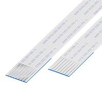 GCT (Global Connector Technology) 10-07-A-0152-C-4-08-4-T ເສັ້ນສາຍຕໍ່ລົງ FFC / FPC 1mm Pitch FlatFlexCable, 7Contact, Conductor SameSide, Len152mm/6in, Tin Plt