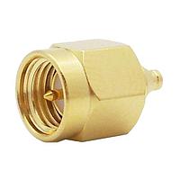 Amphenol RF 242212 ຕົວແປ RF - ລະຫວ່າງຊຸດ SMA PLUG ໄປຫາ AMC/ U.FL JACK ADAPTER