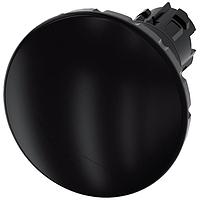 SIEMENS 3SU10001JB100AA0 ປຸ່ມກົງຮູບເຫຼັກເຫຼັກ MUSHROOM PUSHBUTTON. 60MM.BLACK