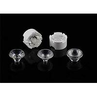 LedLink Optics LL01CR-DF60L06-M2 ການປະສົມເລນ ຖານຍືດເລນ ສີຂາວ 13.5x7.35mm 60 ອົງສາ