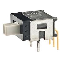 NKK Switches AS12CH ສະລາຍສະໄລດ Subminiature SPDT ON-ON .150' RA ມີຂາຍ