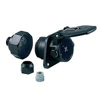 Littelfuse 00425470 ຊຸດປະກອບປຸ່ມ 12V-7P Ebs Bayonet 0 deg Outlet