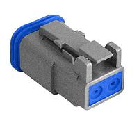 Bulgin PX0103S02GY ຕົວເຊື່ອມຕໍ່ 2 ປະຕູຊາຍ ກະບອງຜູ້ຊາຍ ສີເທົາ Rec Conn