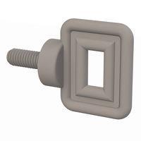 Essentra Components 0101032FHWS050 ກຸມປຸ່ມປົວ Wing Screw, ຫົວແບບແກ້ວລົງ Flat Head, ການດັບກະດູກ #10-32 Thread