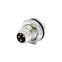 NorComp 855-004-103R004 ຕົວຜູ້ຊາຍ IP67 M8 ຕິດຕັ້ງແຜງ 4 ຕຳແໜ່ງ ຖ້ວຍບົດຕົວຕົວຕົວຕົວຕົວຕົວຕົວ