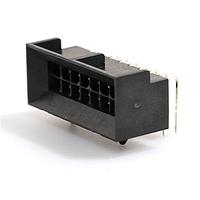 Molex 44428-1403 Power MicroFit BMI RA DR H Hdr Pegs 30Au 14Ckt