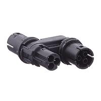 AMP Connectors - TE Connectivity 2213434-1 ຕົວເຊື່ອມ T-Splitter 3P SPLITTER ASSY CODE A