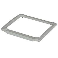 BOPLA 20251135 ເຟຣມ FRAME, CLIP-ON, BOCARD, 264 X 232.85 X 18.6MM,, ເປີດ, ABS, ສີເທົາເບື້ອງ, BCD 250 FO-7035