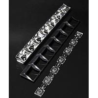 Ledil C17393_DAISY-7X1-WAS-COVER ເຄື່ອງປະກອບເລນ LED rectang 7 Pos mm (D)