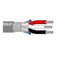 Belden 9939 060100 ອອດິໂອ, ການຄວບຄຸມ ແລະ ອຸປະກອນວັດສະດຸ 22AWG 3C SHIELD 100ft SPOOL CHROME